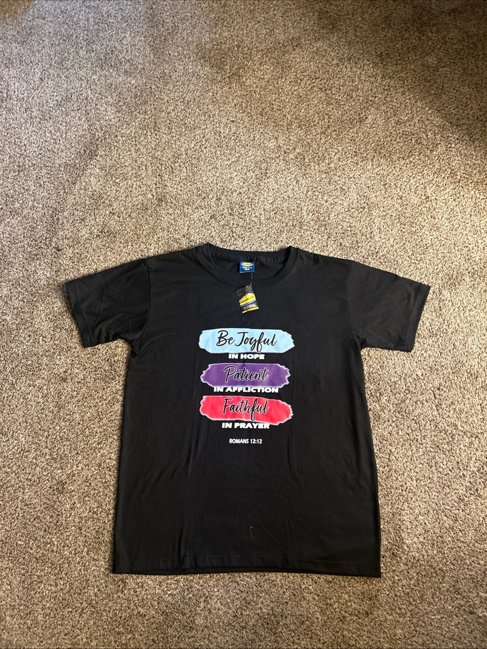 Black Kids 'Be Joyful' Inspirational Graphic Tee